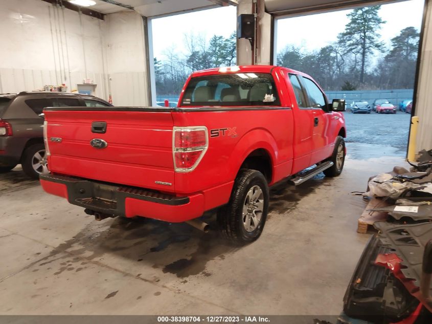 2013 Ford F-150 Stx VIN: 1FTEX1EM3DKG43410 Lot: 38398704