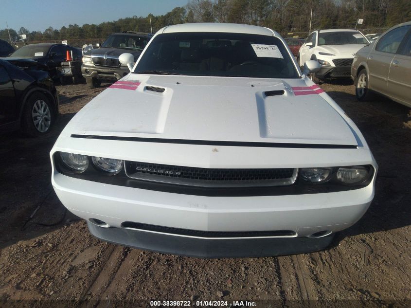 2C3CDYAGXDH667319 2013 Dodge Challenger Sxt