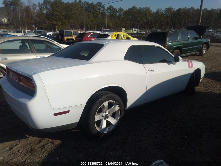 2C3CDYAGXDH667319 2013 Dodge Challenger Sxt