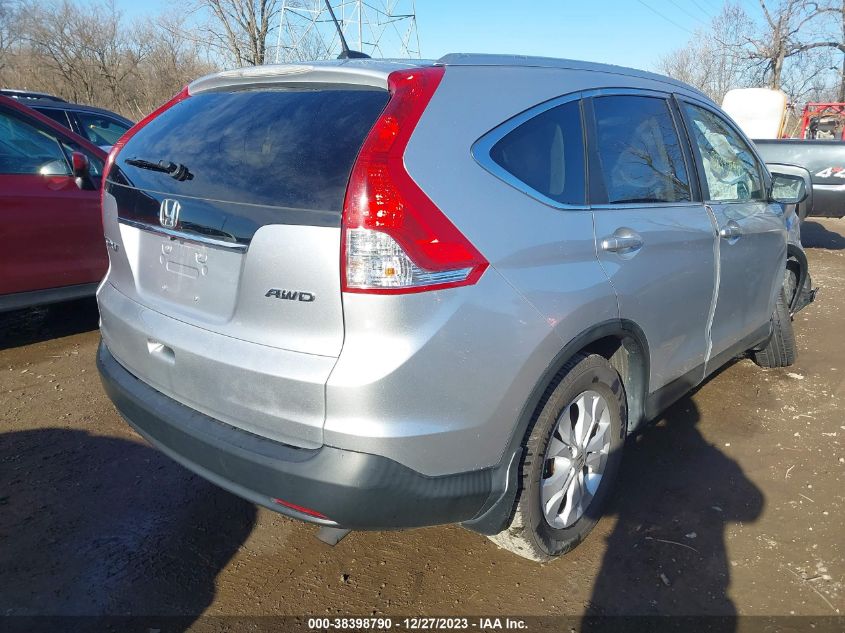 2014 Honda Cr-V Ex-L VIN: 2HKRM4H74EH687790 Lot: 38398790