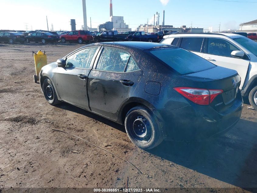 2014 Toyota Corolla Le VIN: 5YFBURHEXEP132343 Lot: 38398851