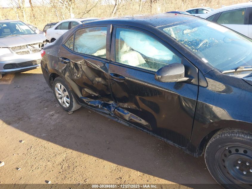 2014 Toyota Corolla Le VIN: 5YFBURHEXEP132343 Lot: 38398851