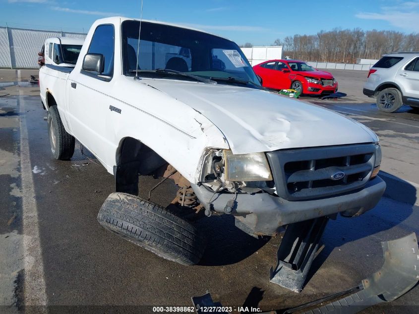 2000 Ford Ranger Xl/Xlt VIN: 1FTYR10C5YPC00190 Lot: 38398862