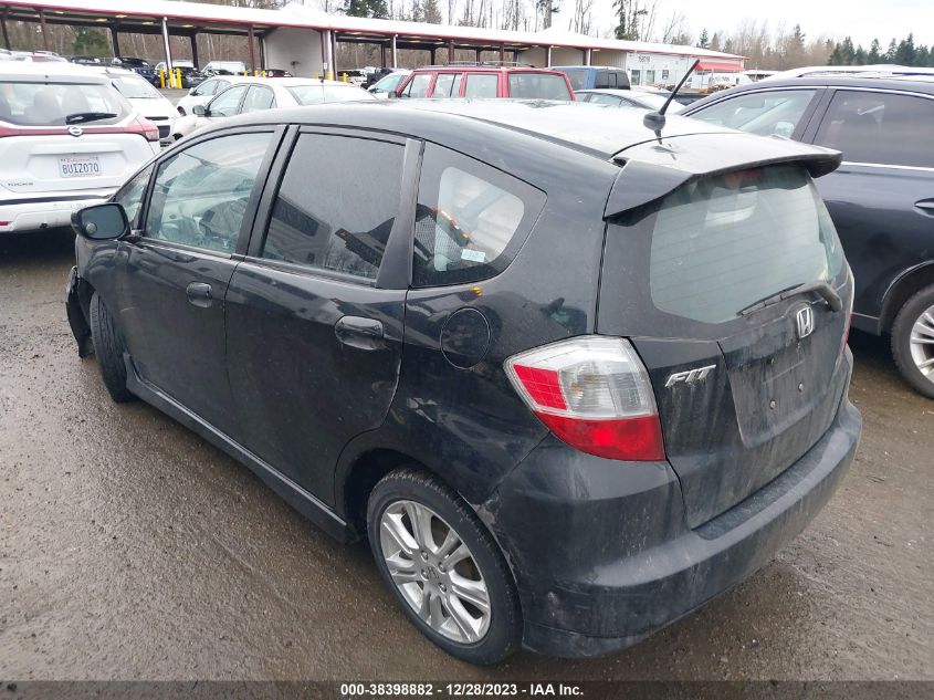 2009 Honda Fit Sport VIN: JHMGE88429S036018 Lot: 38398882