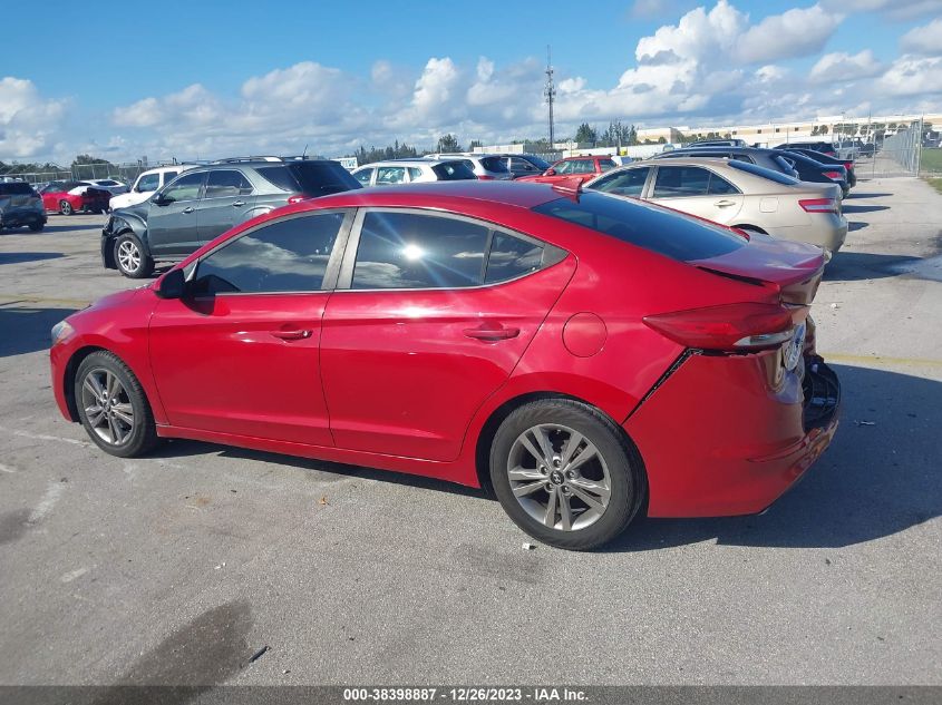 KMHD84LF9HU102804 2017 Hyundai Elantra Se