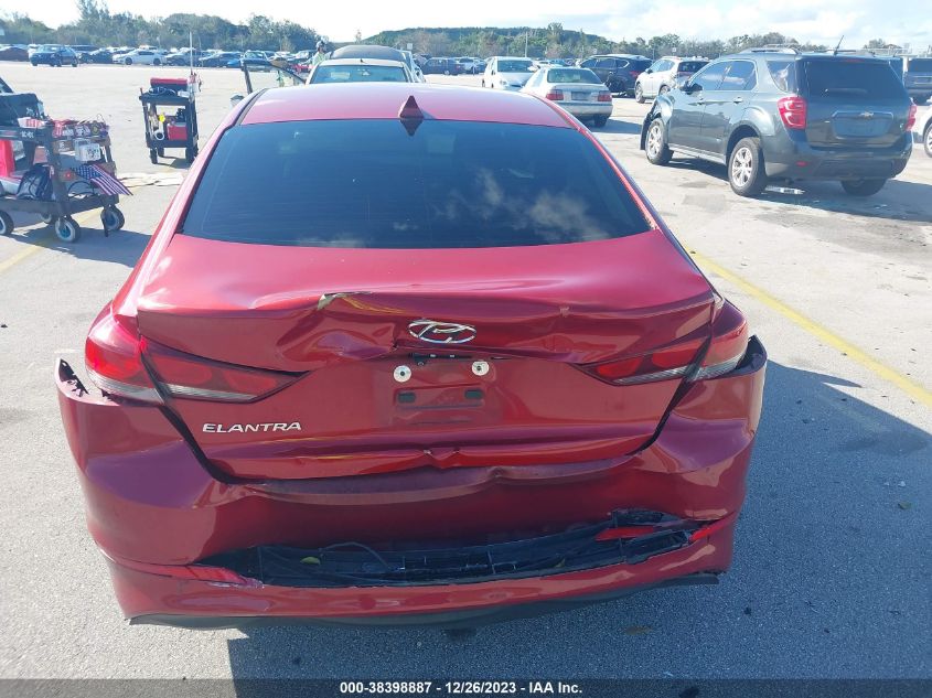 KMHD84LF9HU102804 2017 Hyundai Elantra Se