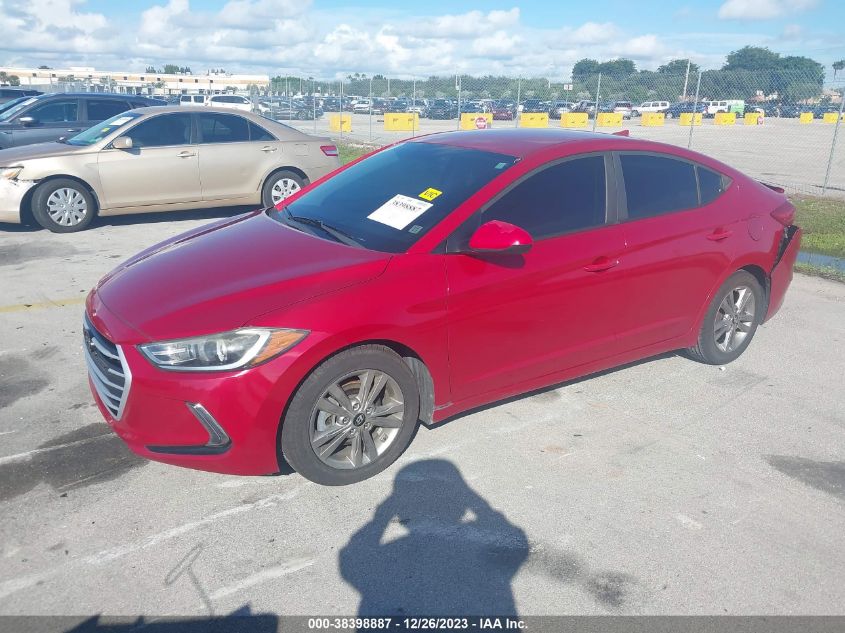 KMHD84LF9HU102804 2017 Hyundai Elantra Se