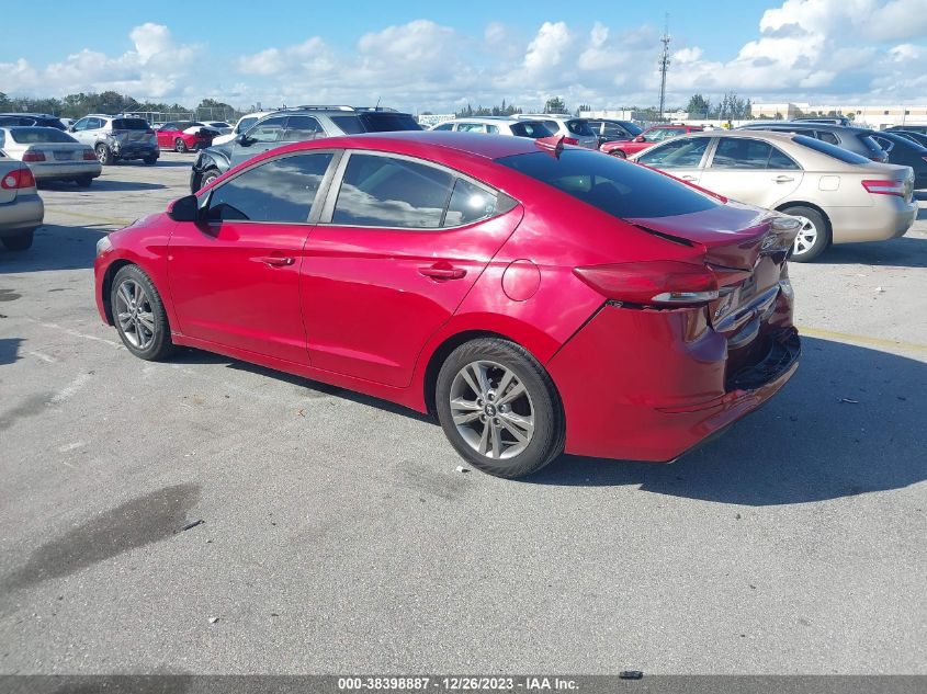 KMHD84LF9HU102804 2017 Hyundai Elantra Se