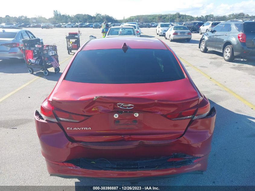 KMHD84LF9HU102804 2017 Hyundai Elantra Se