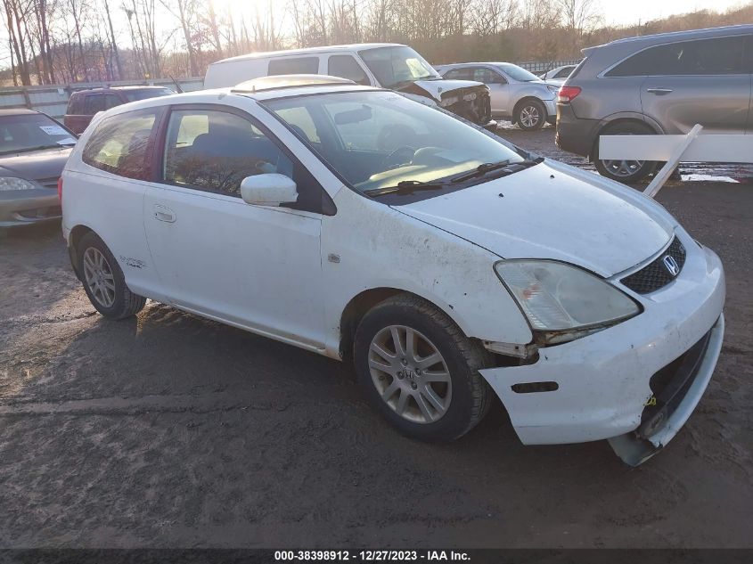 2003 Honda Civic Si VIN: SHHEP33503U400686 Lot: 38398912