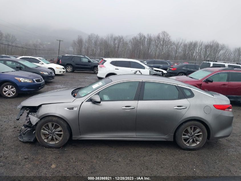 2016 Kia Optima Lx Turbo VIN: 5XXGT4L1XGG004602 Lot: 38398921