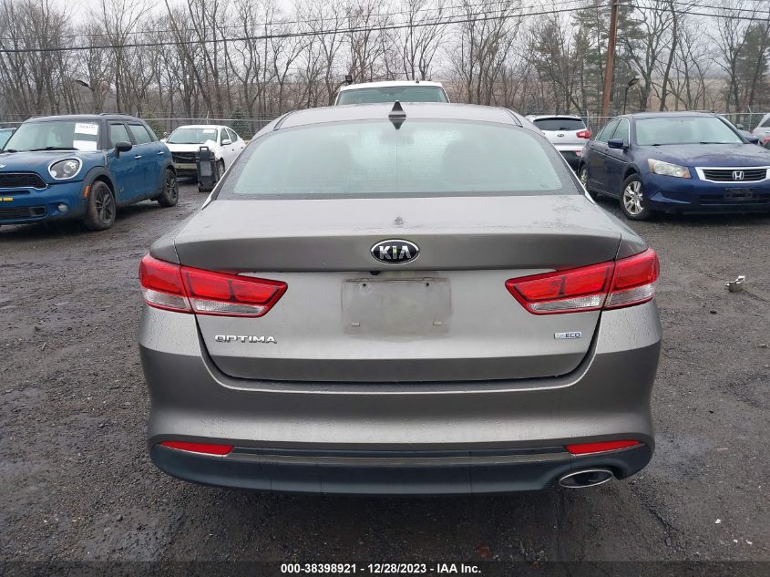 2016 Kia Optima Lx Turbo VIN: 5XXGT4L1XGG004602 Lot: 38398921