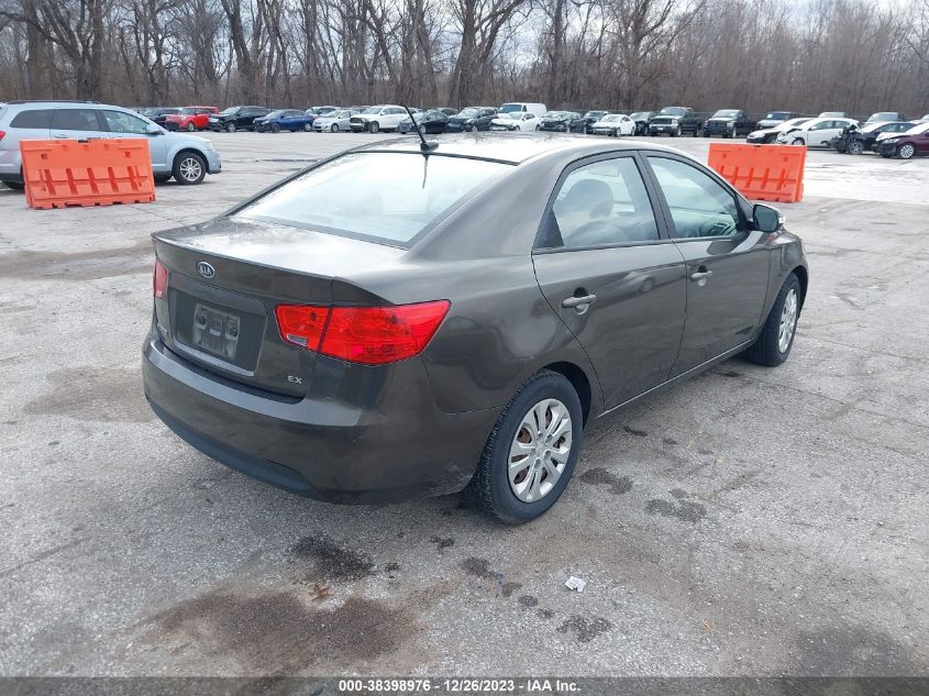 2010 Kia Forte Ex VIN: KNAFU4A20A5226269 Lot: 38398976