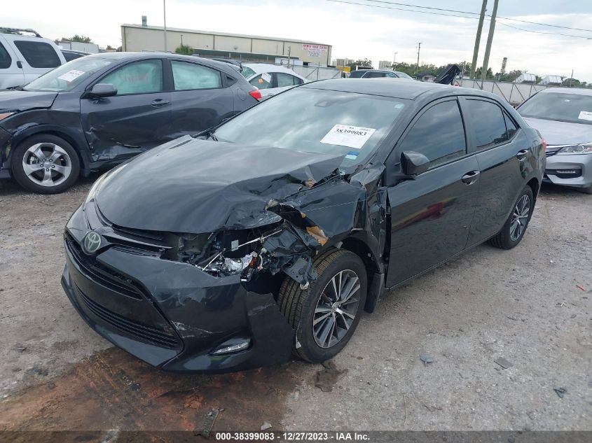 2017 Toyota Corolla Le VIN: 2T1BURHE0HC801949 Lot: 38399083