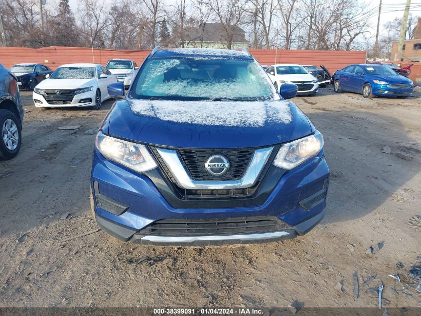 2019 Nissan Rogue Sv VIN: KNMAT2MT4KP519123 Lot: 38399091