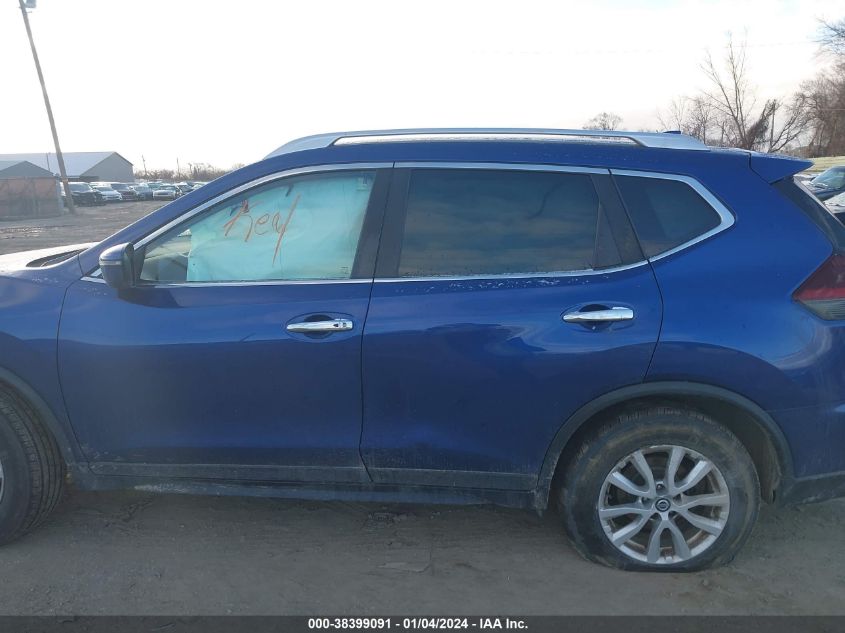 2019 Nissan Rogue Sv VIN: KNMAT2MT4KP519123 Lot: 38399091