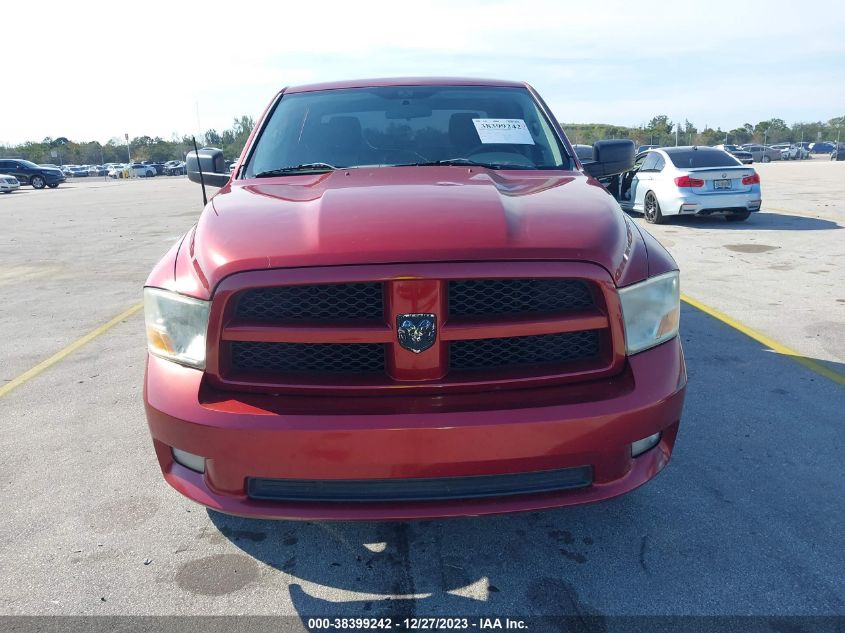 2012 Ram 1500 St VIN: 1C6RD6KT4CS193971 Lot: 38399242