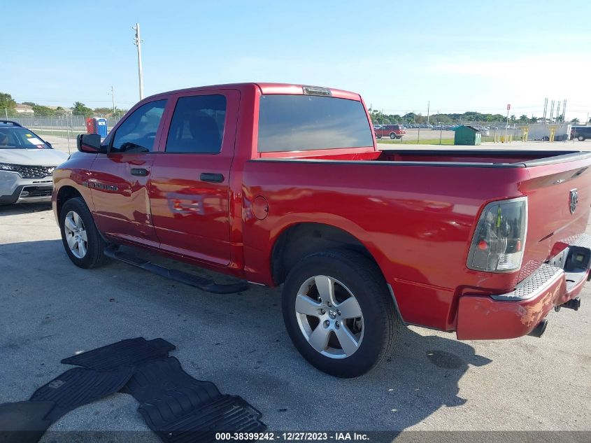 2012 Ram 1500 St VIN: 1C6RD6KT4CS193971 Lot: 38399242