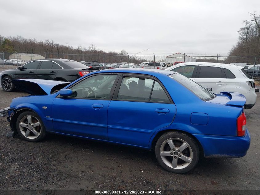 2003 Mazda Protege Dx/Es/Lx VIN: JM1BJ226631123223 Lot: 38399331