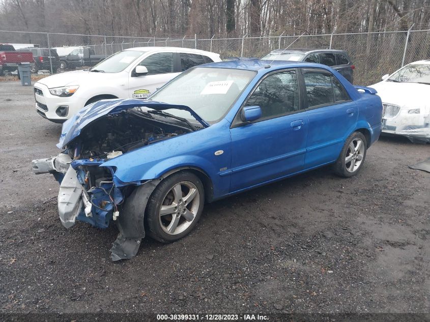 2003 Mazda Protege Dx/Es/Lx VIN: JM1BJ226631123223 Lot: 38399331