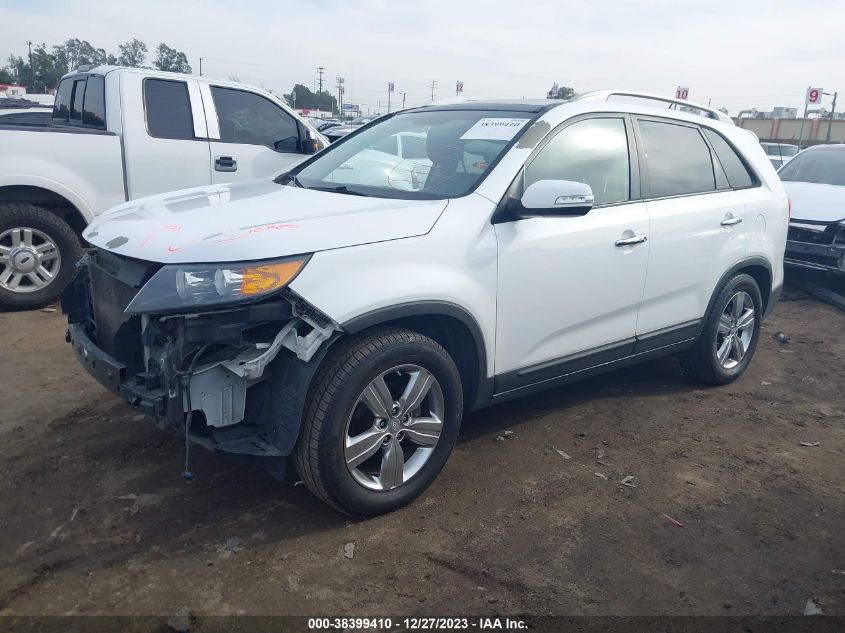 2013 Kia Sorento Ex V6 VIN: 5XYKU4A21DG319296 Lot: 38399410