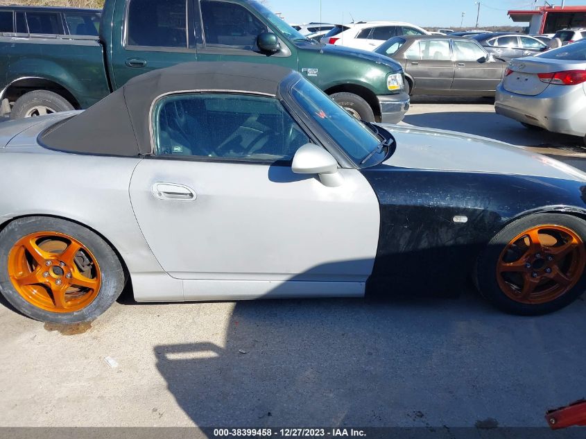 2002 Honda S2000 Base (M6) VIN: JHMAP11432T005457 Lot: 38399458