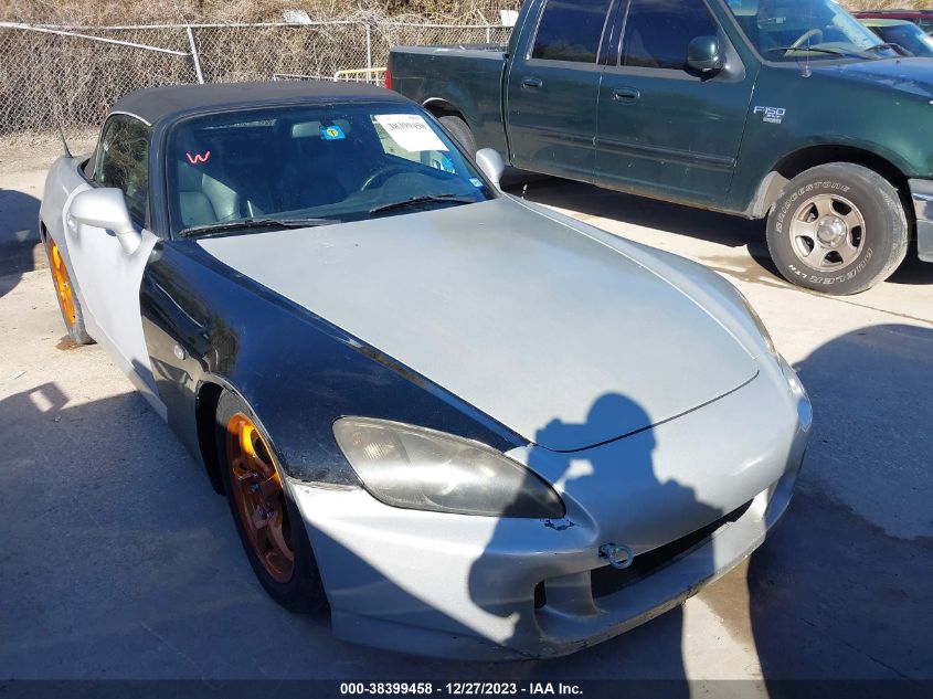 2002 Honda S2000 Base (M6) VIN: JHMAP11432T005457 Lot: 38399458