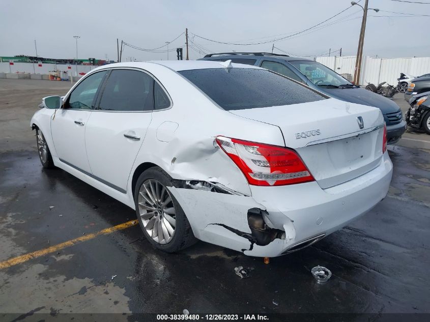 2014 Hyundai Equus Ultimate VIN: KMHGH4JHXEU083967 Lot: 38399480