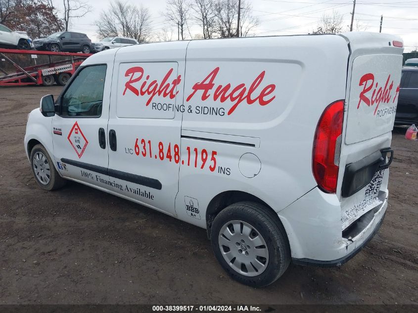 2015 Ram Promaster City Tradesman Slt VIN: ZFBERFBT6F6972443 Lot: 38399517