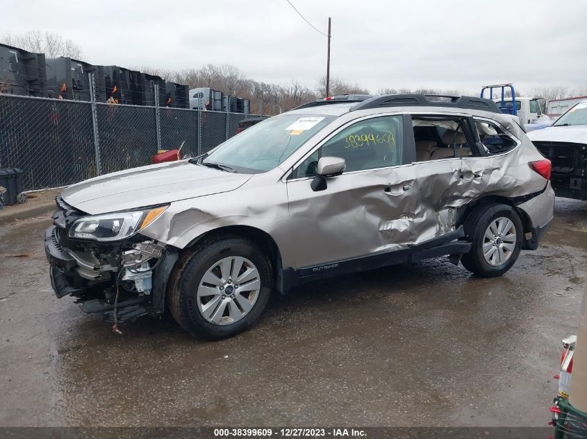 2016 Subaru Outback 2.5I Premium VIN: 4S4BSAHC0G3212974 Lot: 38399609