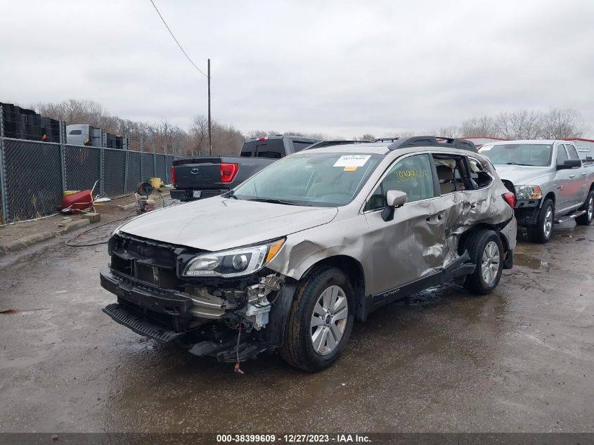 2016 Subaru Outback 2.5I Premium VIN: 4S4BSAHC0G3212974 Lot: 38399609