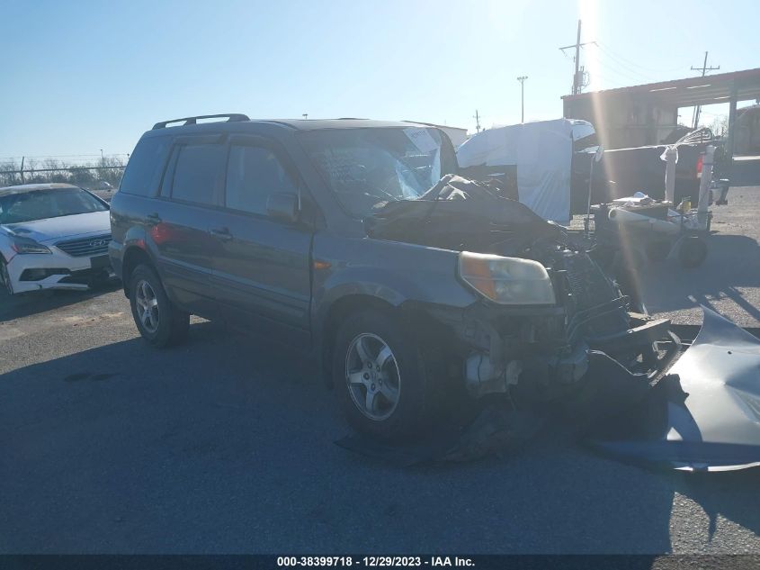 2008 Honda Pilot Ex-L VIN: 5FNYF28538B023301 Lot: 38399718