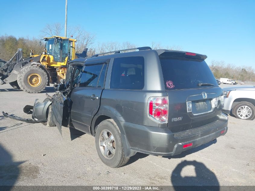 2008 Honda Pilot Ex-L VIN: 5FNYF28538B023301 Lot: 38399718