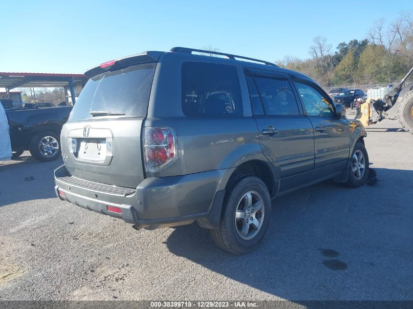 2008 Honda Pilot Ex-L VIN: 5FNYF28538B023301 Lot: 38399718