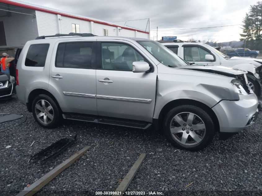 2013 Honda Pilot Touring VIN: 5FNYF4H97DB012861 Lot: 38399821