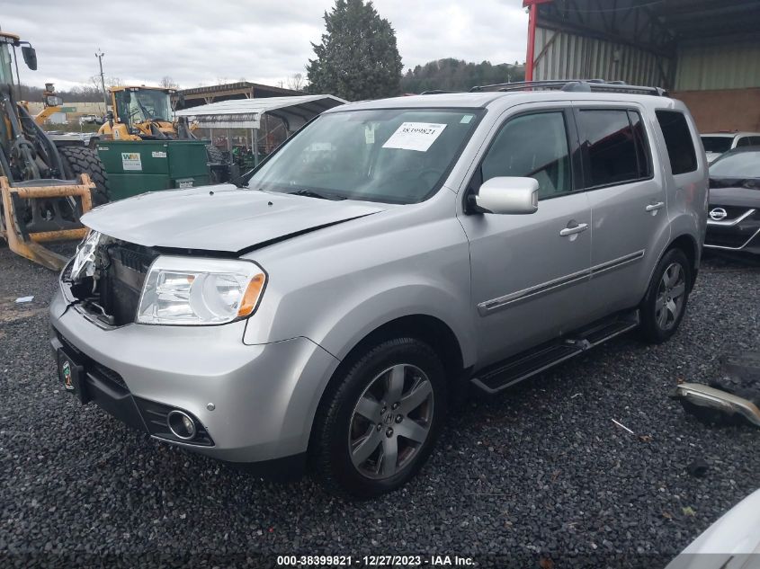 2013 Honda Pilot Touring VIN: 5FNYF4H97DB012861 Lot: 38399821