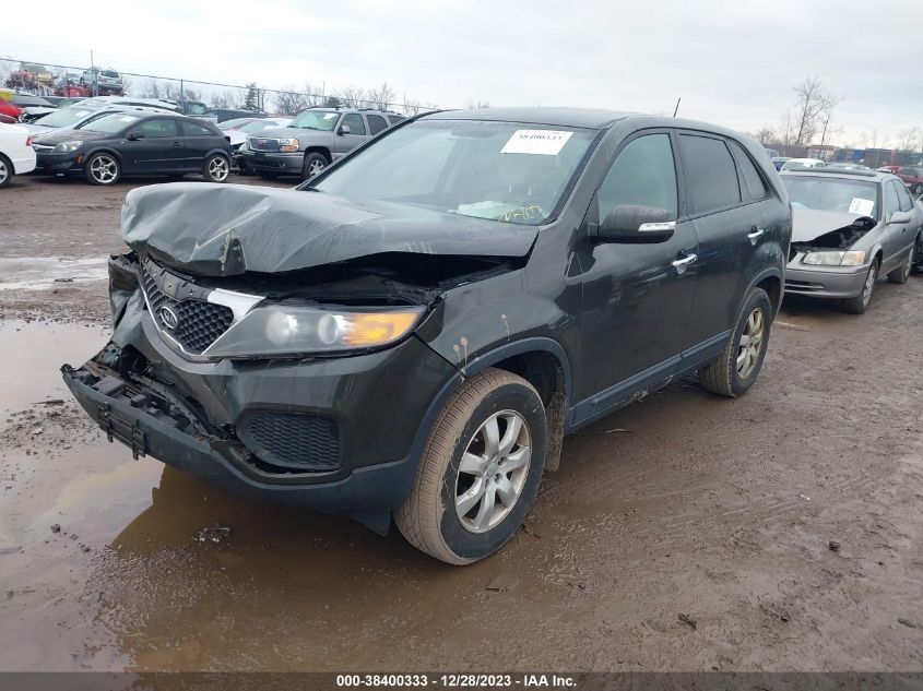 2012 Kia Sorento Lx VIN: 5XYKT3A16CG232898 Lot: 38400333