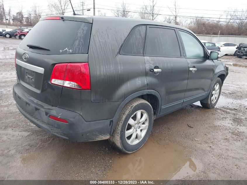 2012 Kia Sorento Lx VIN: 5XYKT3A16CG232898 Lot: 38400333