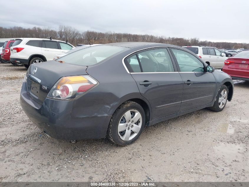 2008 Nissan Altima 2.5 S VIN: 1N4AL21E08N507180 Lot: 38400335