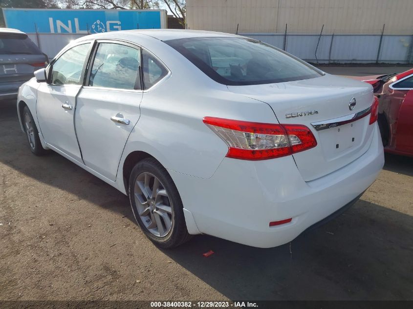 2015 Nissan Sentra S VIN: 3N1AB7AP1FY294092 Lot: 38400382