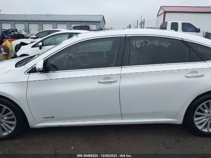 4T1BD1EB5DU001670 2013 Toyota Avalon Hybrid Xle Touring