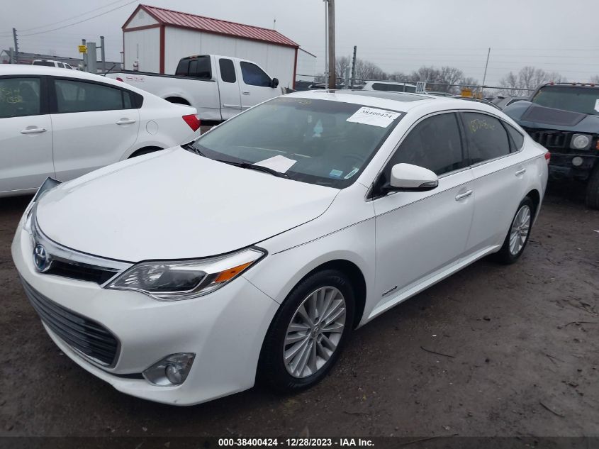 2013 Toyota Avalon Hybrid Xle Touring VIN: 4T1BD1EB5DU001670 Lot: 38400424