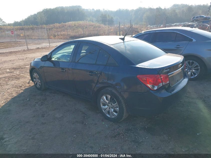 2014 Chevrolet Cruze Ls Auto VIN: 1G1PA5SG1E7191714 Lot: 38400500