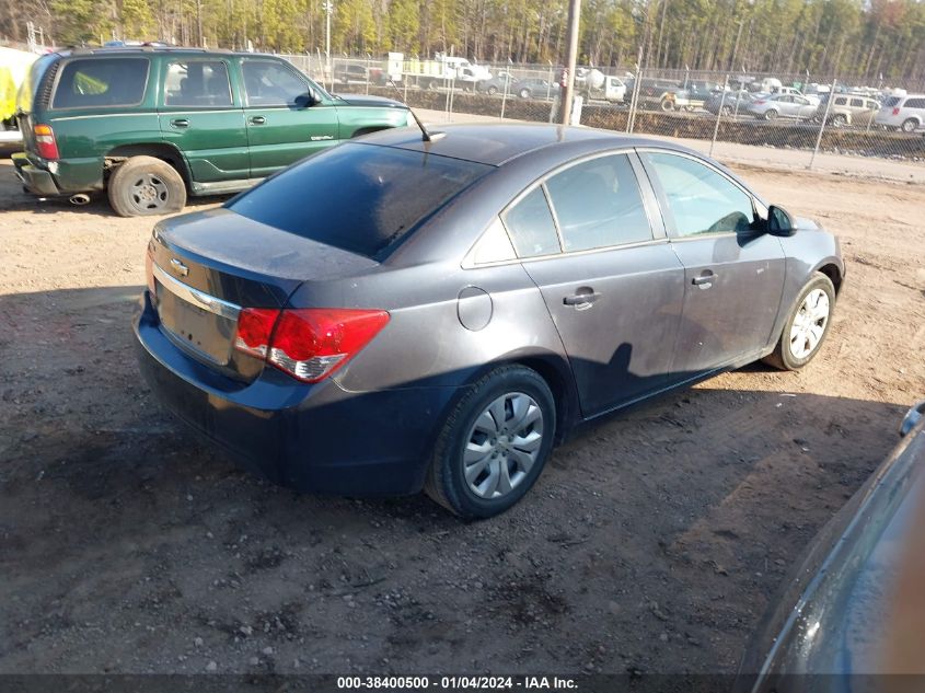 2014 Chevrolet Cruze Ls Auto VIN: 1G1PA5SG1E7191714 Lot: 38400500