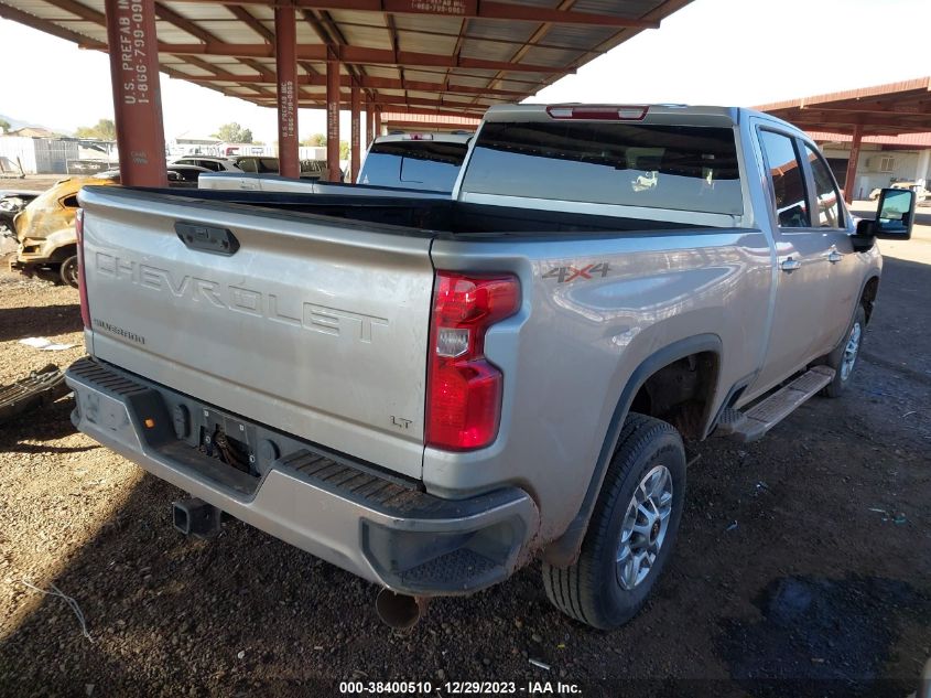 2022 Chevrolet Silverado 2500Hd 4Wd Standard Bed Lt VIN: 2GC4YNEY4N1244350 Lot: 38400510