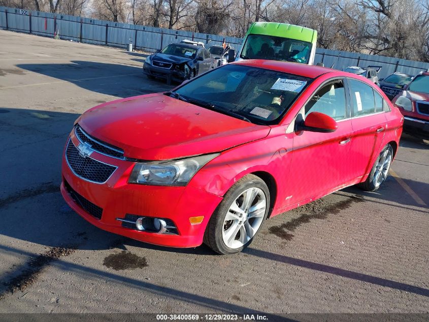 2014 Chevrolet Cruze Ltz VIN: 1G1PG5SB2E7403572 Lot: 38400569