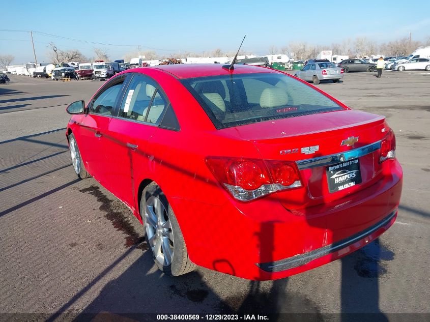 2014 Chevrolet Cruze Ltz VIN: 1G1PG5SB2E7403572 Lot: 38400569