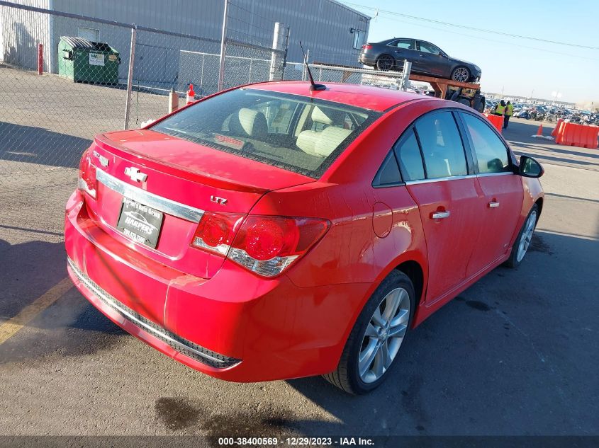 2014 Chevrolet Cruze Ltz VIN: 1G1PG5SB2E7403572 Lot: 38400569