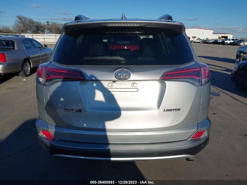 2016 Toyota Rav4 Limited VIN: 2T3YFREV2GW240229 Lot: 38400593