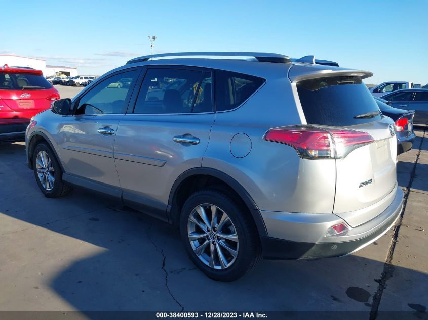 2016 Toyota Rav4 Limited VIN: 2T3YFREV2GW240229 Lot: 38400593